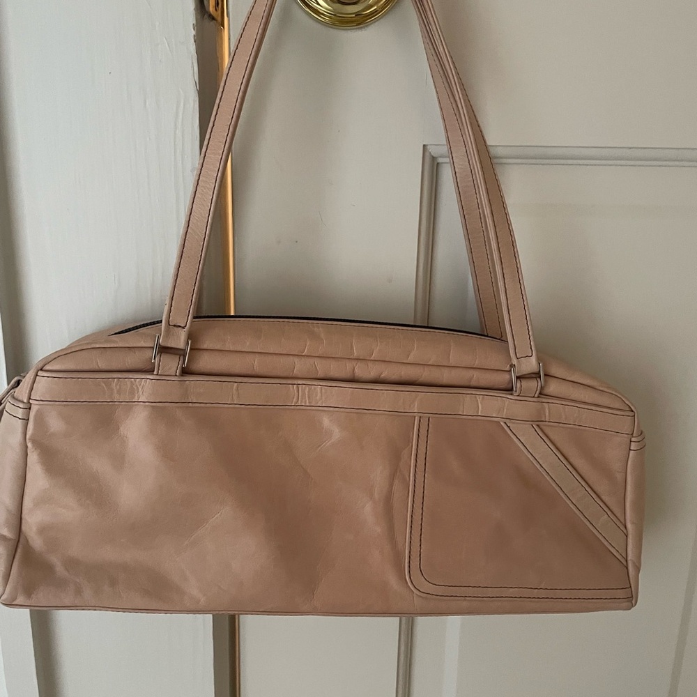 Kazuyo Nakano New York Pink Buttery Soft Leather Shoulder Bag